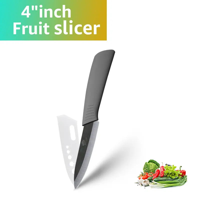Ceramic Knives Kitchen knives Set 3 4 5 6 inch Chef knife Cook Set Chef Utility Slicer Vegetable Peeler White Zirconia Blade