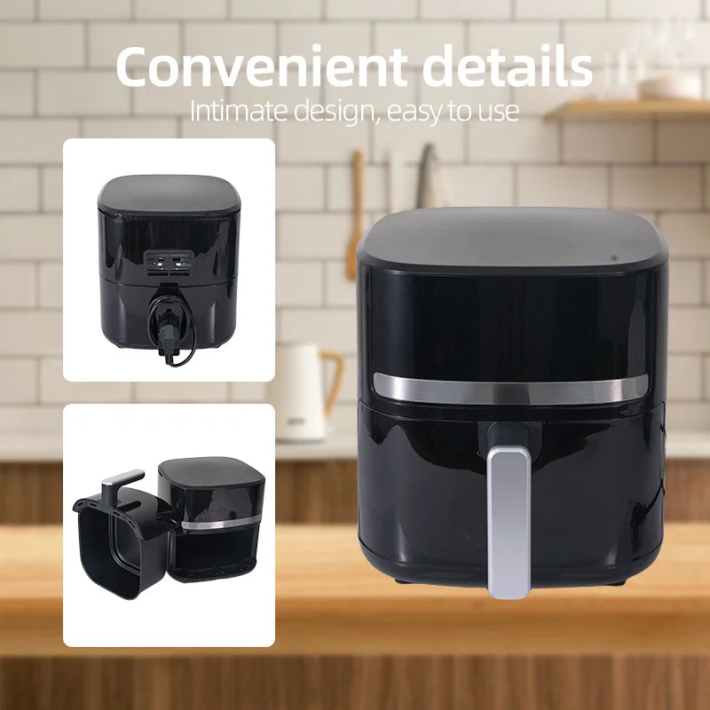 Digital Air Fryer Model 7L Oil Free Professional Home Appliance air Fryer Multifunctional Optional