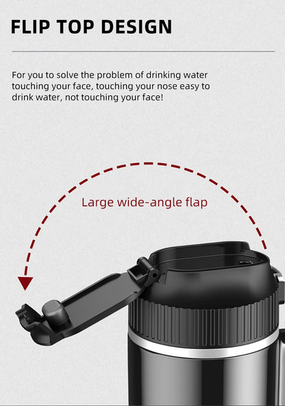 12V/24V Car Kettle Portable Electric Travel Kettle Car Heater 500ML Hot Water Boiler Small Hot Water Heater For Tea Coffee Milk