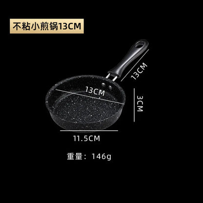 13/14/17/18cm Breakfast Egg Frying Pot Egg Mold Pan Flip Omelette Mold Non-Stick Frying Pan Pancake Maker Kitchen Tools