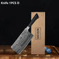 WXCOO Stainless Steel Durable Chef Knife Set Meat Cleaver Fruit Slicing Handmade Forged Kitchen Knife Butcher Knife Scissor