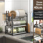 Dish Storage Rack Kitchen Shelf Dish Drain Rack Bowl Rack Cupboard Chopsticks Storage Box