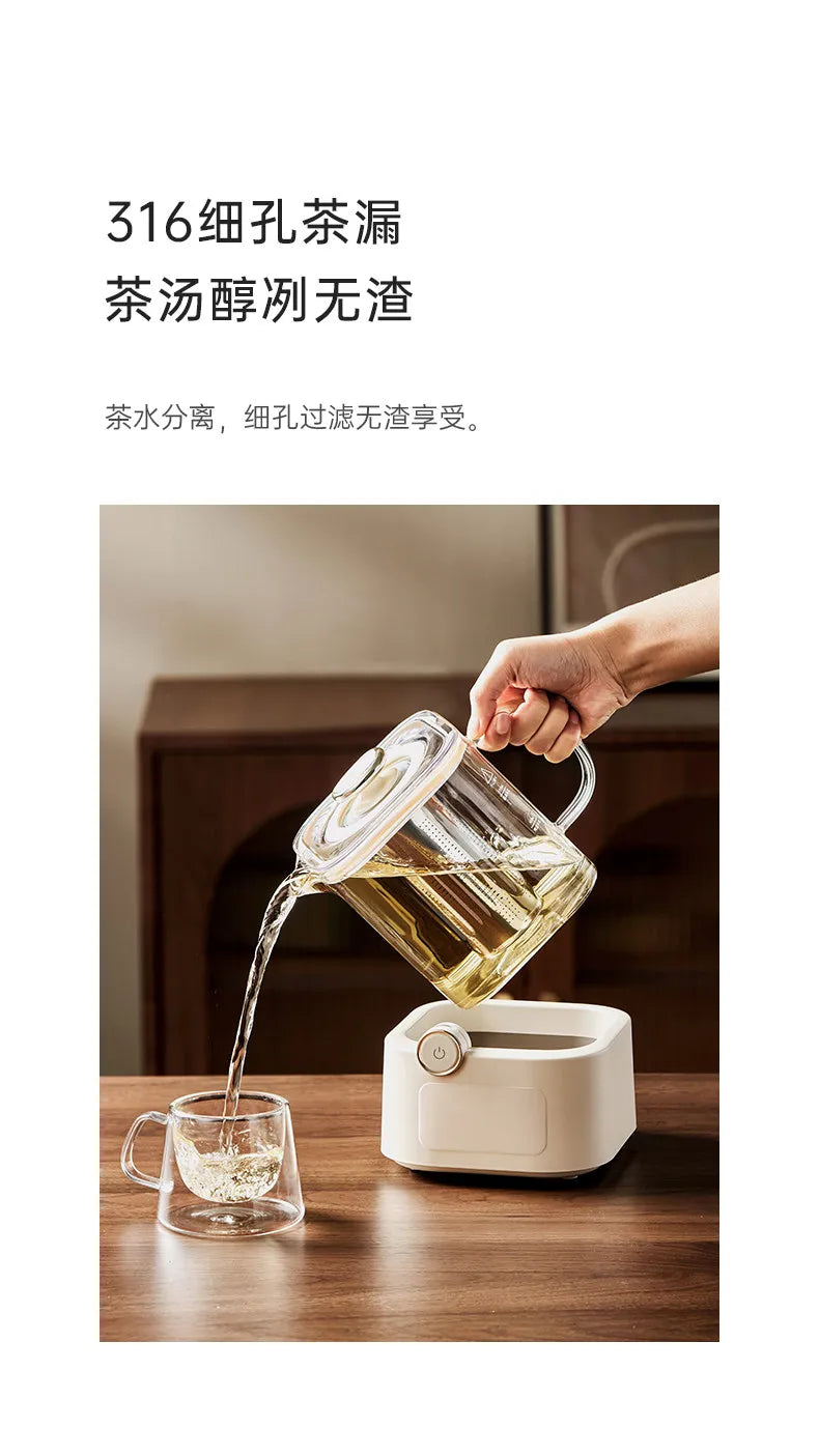 all-glass health pot constant temperature household multi-functional office small electric ceramic stove to make scented tea
