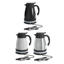 Car Electric Kettle DC 24V Auto Shut Off Automotive Accessories with Cigarette Lighter Heating Kettle for Outdoor Camping