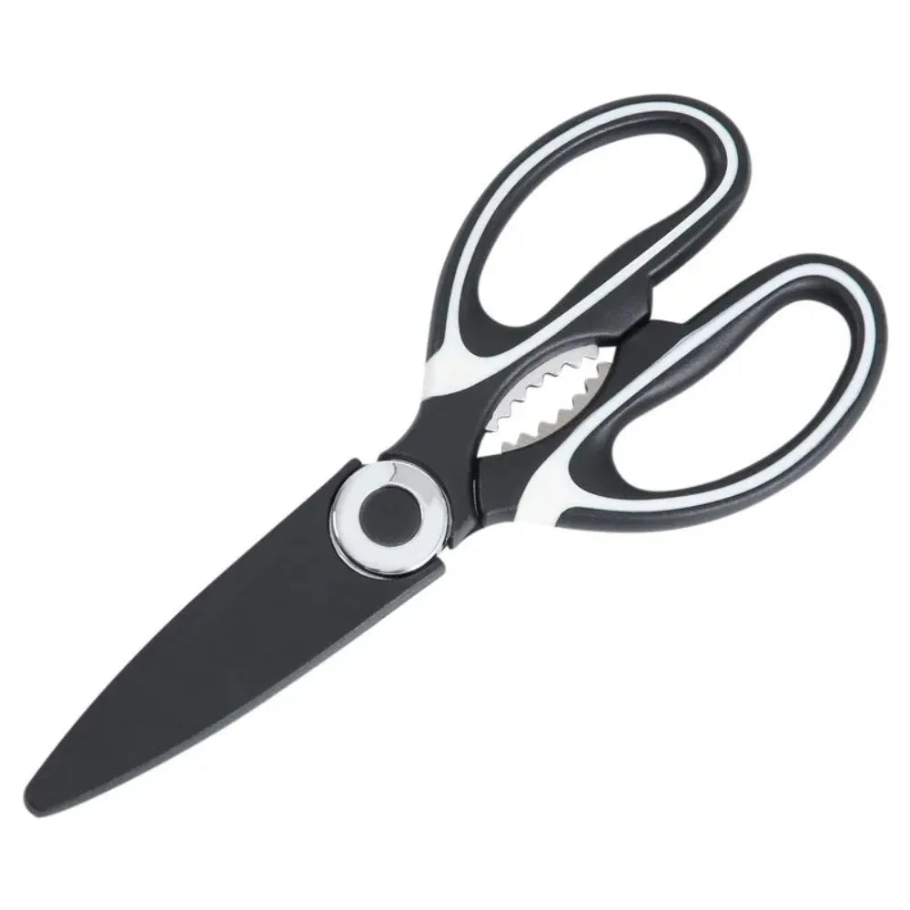 Kitchen Scissors Household Cut Vegetables Roast Broiler Scissors Stainless Steel Scissors
