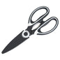 Kitchen Scissors Household Cut Vegetables Roast Broiler Scissors Stainless Steel Scissors