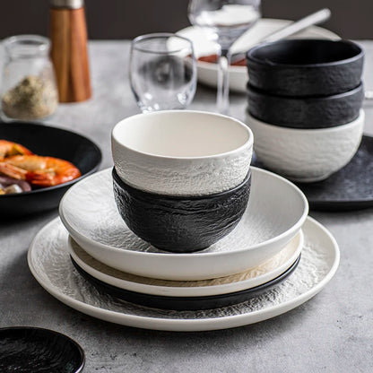 CiHui LIFE Premium Dishes New Tableware Set Household Ceramic Bowl Set Light Luxury 2023