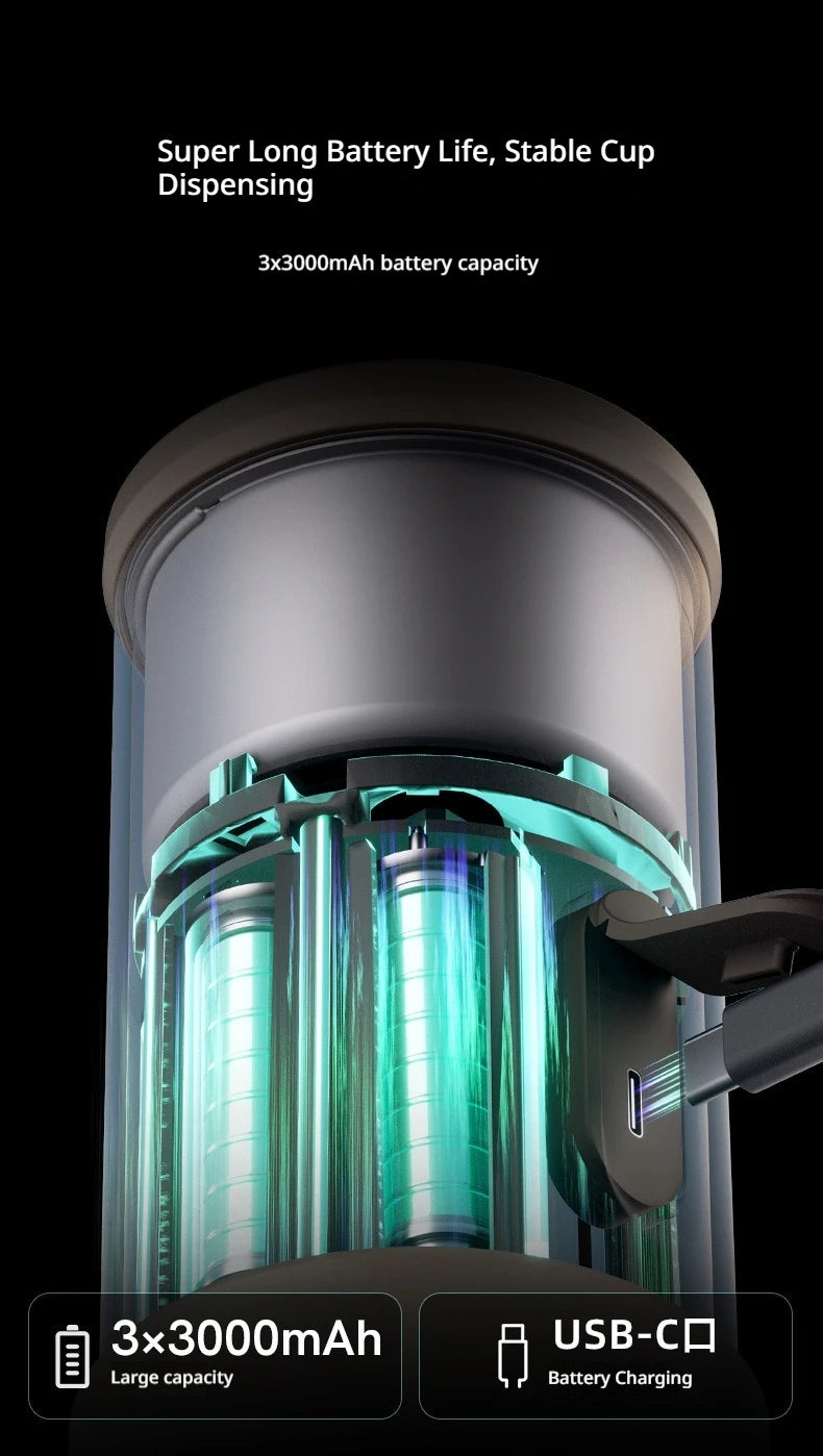 Outin Mino Portable Electric Coffee Maker Small Espresso Extraction Machine For Capsule Coffee Outdoor Travel Home Use