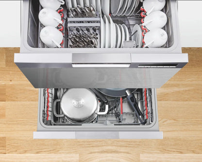 Smart Drawer Dishwashers Built in High Quality Professional Stainless Steel Turbo  12 Settings Household Home Drawer Dishwasher