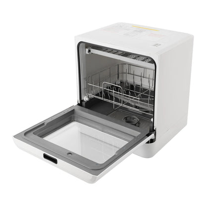 Portable Mini Countertop Dishwasher 39*43*46cm/15.35*16.92*18.11in- US Standard Household Energy-Saving Efficient with LED Display Bowl Rack Chopsticks Rack