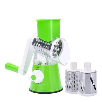 1pc Highly Efficient and Versatile Vegetable and Fruit Slicer Grater Benchtop Drum Cutter with Drum Design for Fast Even Shre