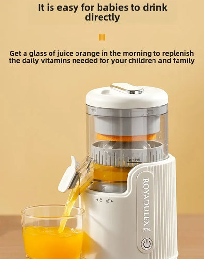Large-Diameter Orange Juicer Juice And Pulp Separator Home Tea Shop Vegetable Fruit Juicing Machine for Kitchen Use