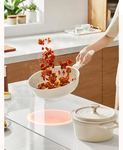 Household Dual - Burner Induction Cooktop, 3500W High Power Built in, Timing & Waterproof Multi - Functional Electric Stove