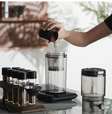 MHW-3BOMBER Iced Coffee Maker 400ml Cold Brewer Portable Cold Brewing Coffee Kettle Glass Coffee Pitcher Summer Camping Tools