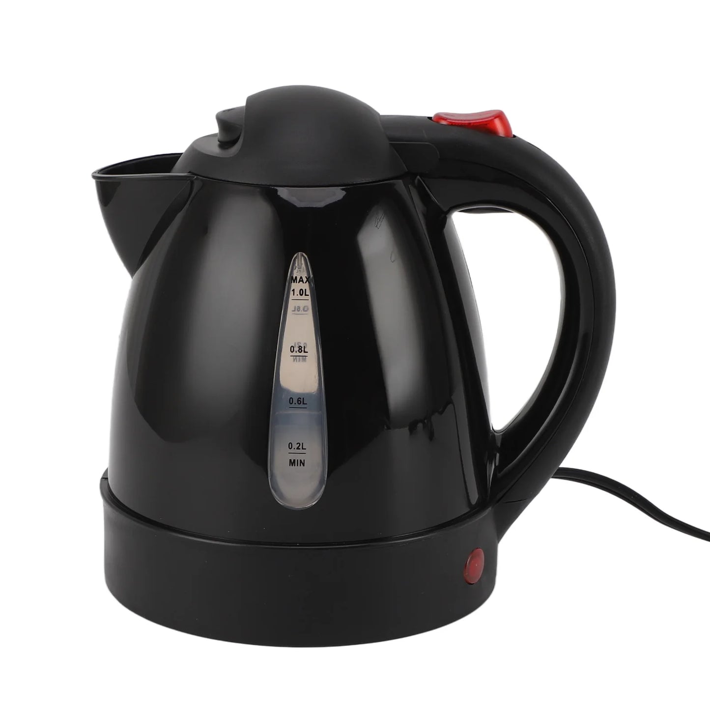 250W Portable Car Electric Kettle with Cigarette Lighter Road Trip 24V Truck Heated Water Tea Coffee Kettle Auto Shut Off 1000ml