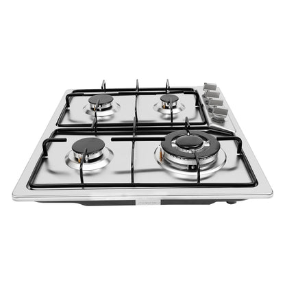 Clearance Sale Powerful Sealed Burners Gas Stove Safety Auto-Shutoff Cooktop with 4 Nozzles for Home Restaurant Cooking