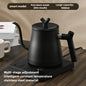 Gooseneck Electric Kettle 1L: Smart Temp Control for Pour-Over Coffee, Fast Boil Stainless Steel, 110V & 220V