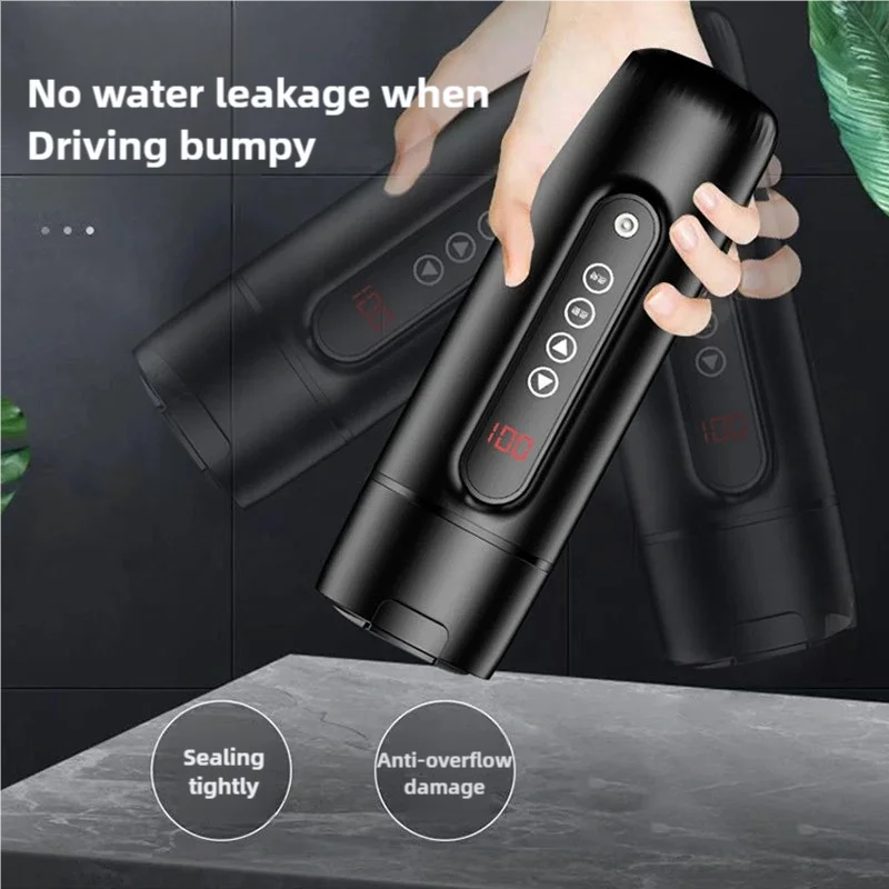 Heating Temperature Control Electric Kettle 24V Car Truck Water Heater Car Heating Smart Water Cup