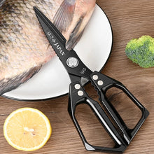 WXCOO Japanese Household Kitchen Scissors SK5 Stainless Steel Multi-Purpose Shears Specialized Heavy-Duty Chicken Bone Scissor