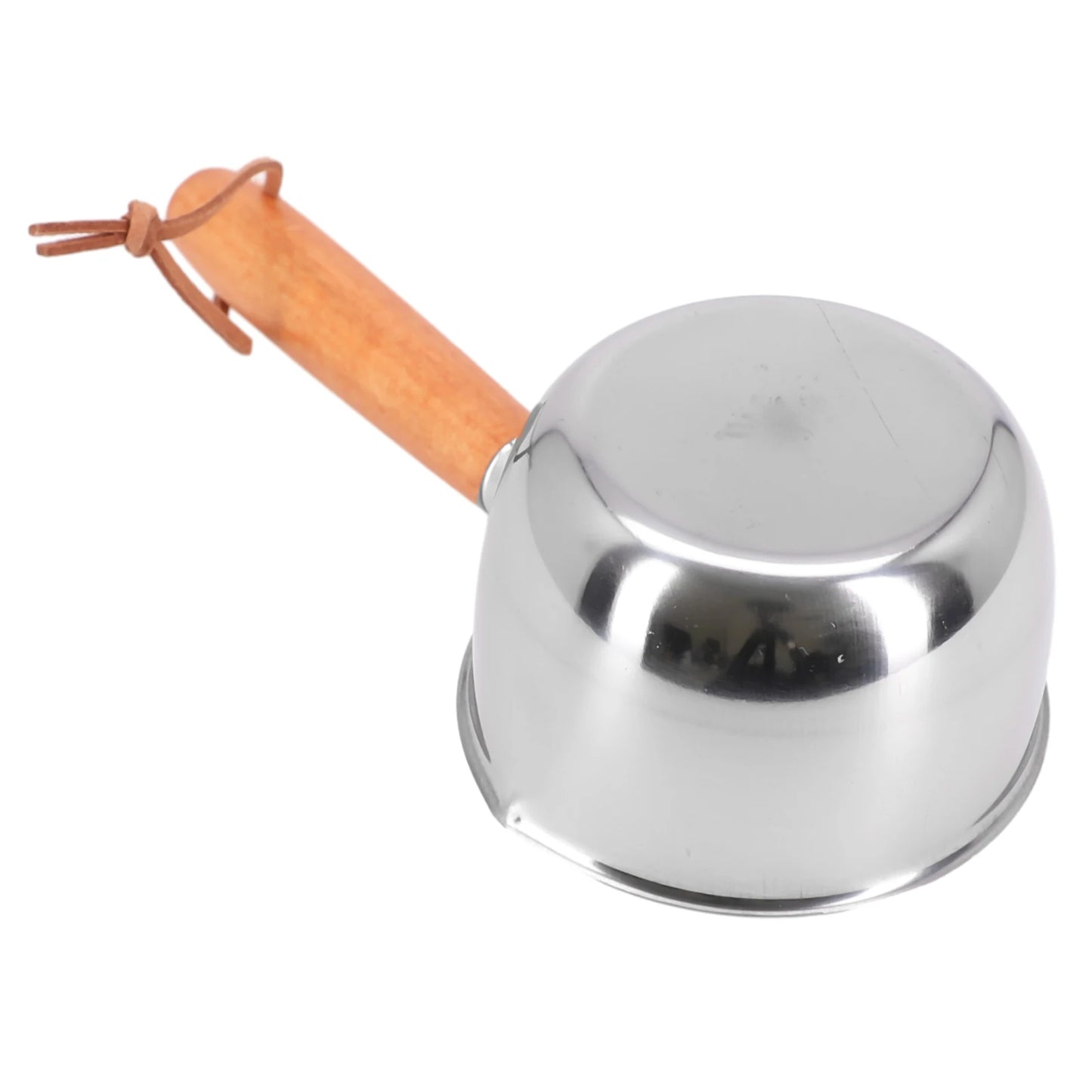 1pc 150/300/500ML Stainless Steel Mini Frying Pan Hot Oil Pan Hot Sauce Small Pot Cooking Butter Melting Pot Kitchen Supplies