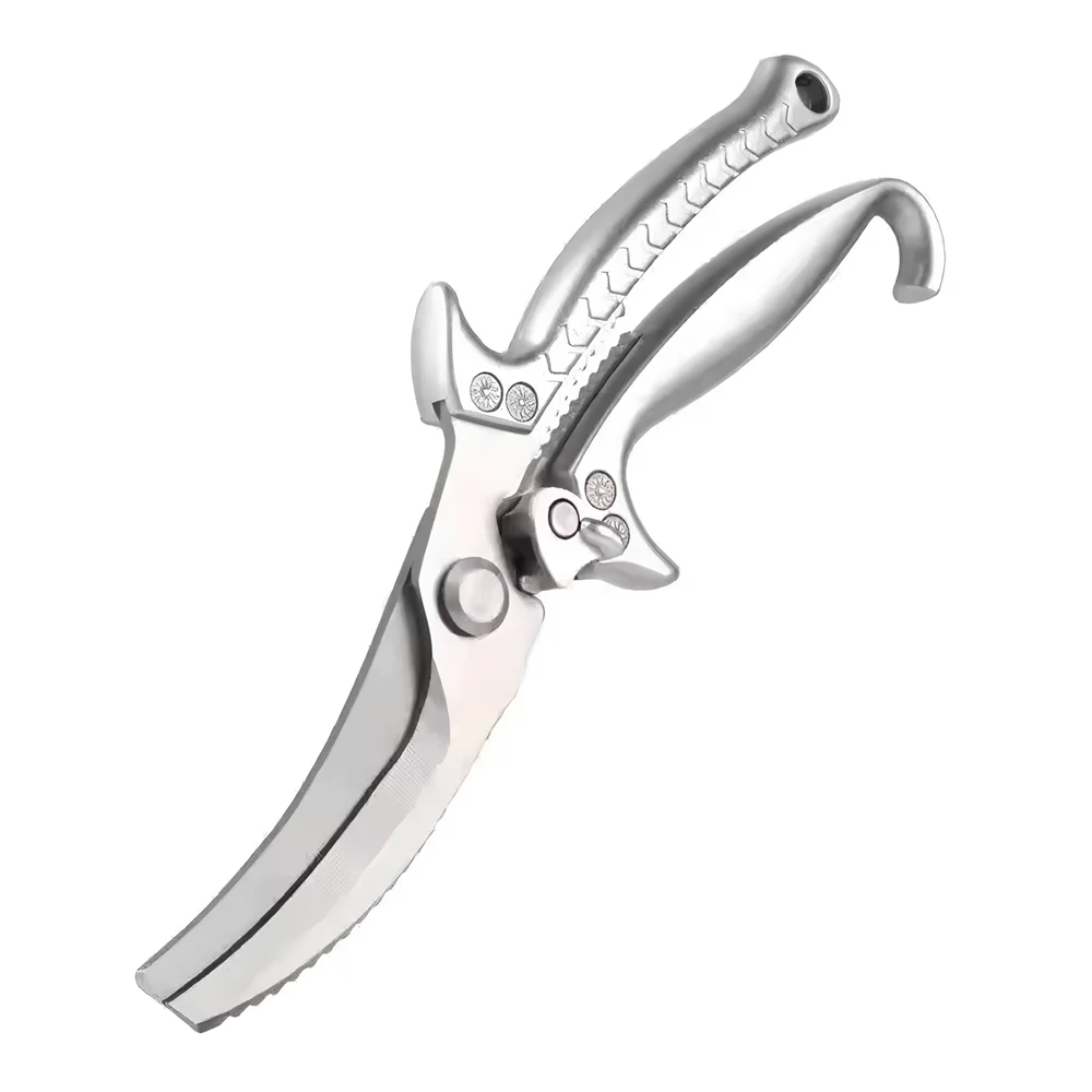 1/2/3/4PCS，Chicken Bone Kitchen Scissors Kitchen Duck Fish Cutter Stainless Steel BBQ Scissors Food Scissors Kitchen Accessories