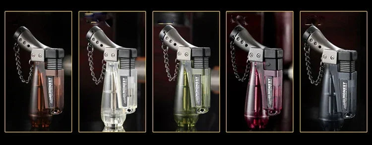 Butane Jet Torch Lighter Cigarette Windproof Lighter Cigar for BBQ Kitchen Camping Outdoor Ignition Lighters Gadgets For Men