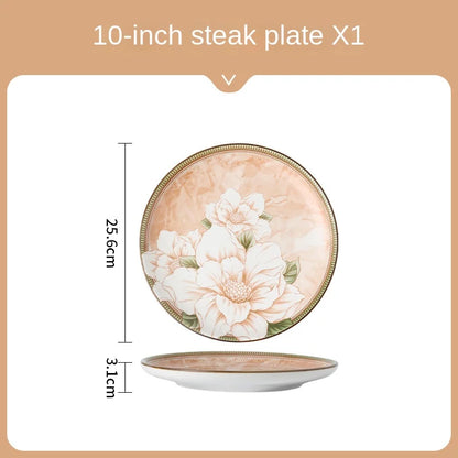 High-quality Ceramic Spoons Wholesale Combinations Household Gift Tableware Sets