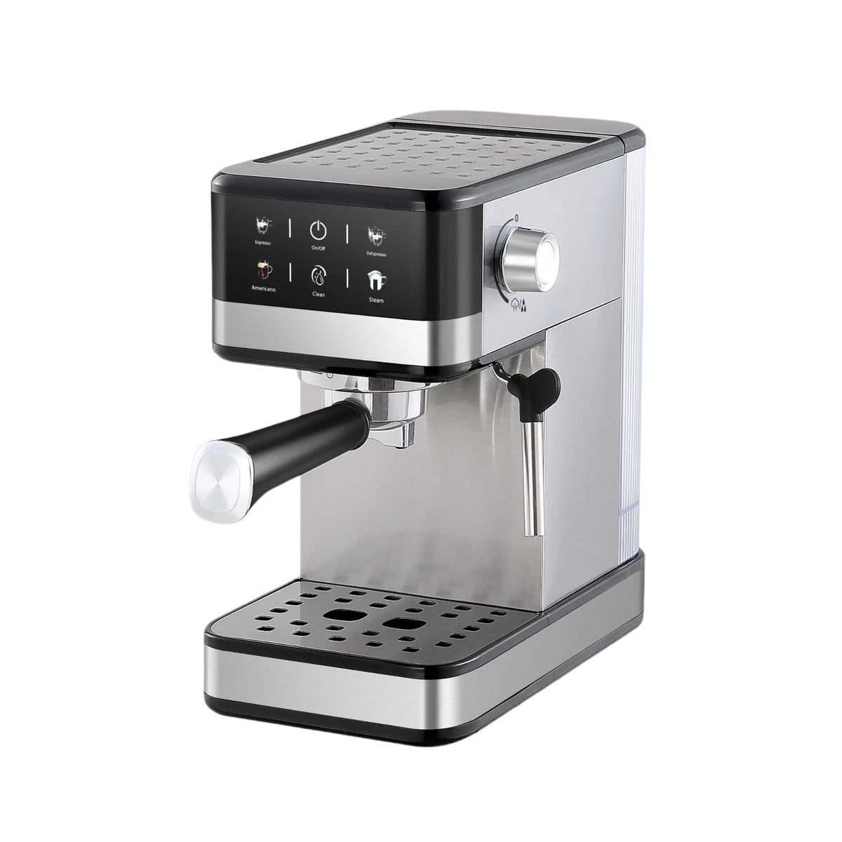 20Bar Semi-Automatic Espresso Machine with Steam Milk Frother - Compact for Home Use, Smart Temperature Control, Home Coffee Mak
