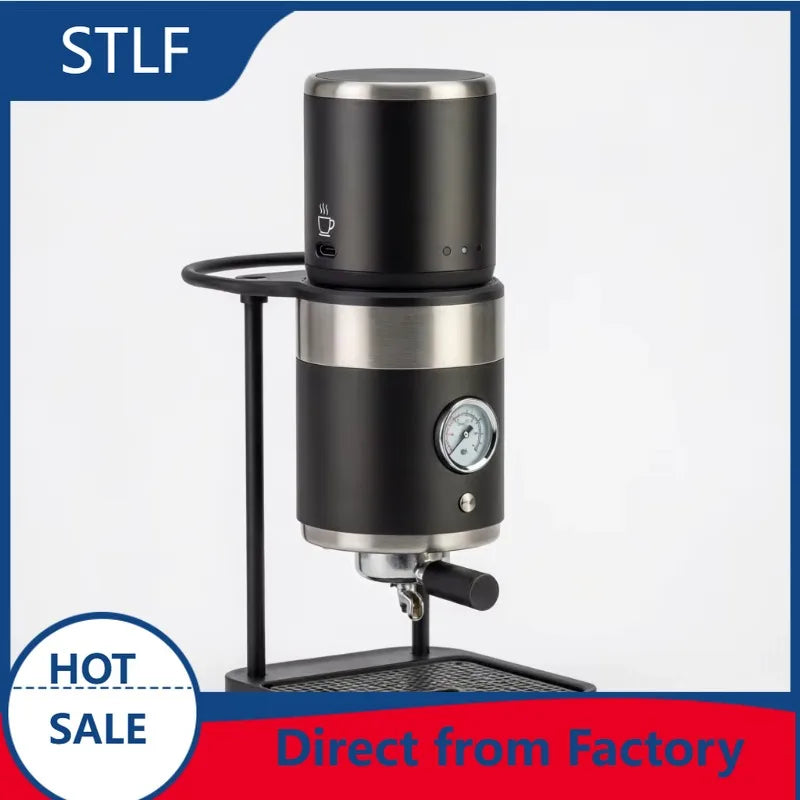 STLF Wireless Portable Mini with Battery Automatic Coffee Machine for Office Outdoor Home Car