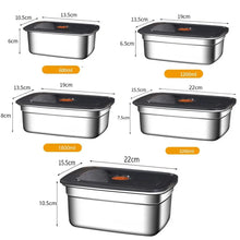 Stainless Steel Camping Lunch Box – Leak-Proof, Freezer & Microwave Safe Bento Container