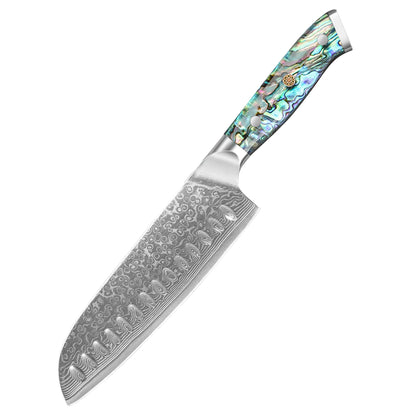 1-7 PCS Kitchen Chef Knife Set Super Sharp Japanese Damascus Steel knife Professional Meat knife Premium Kitchen cooking tools