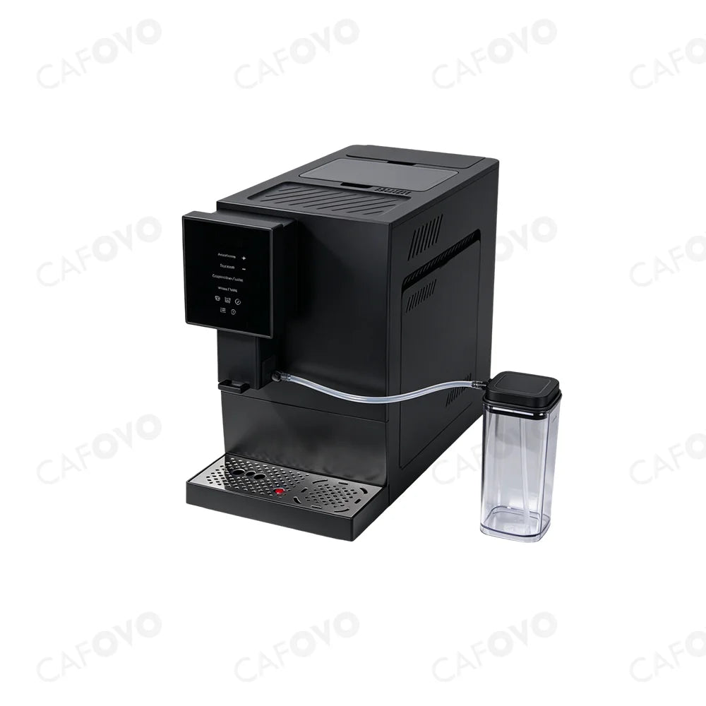 CAFOVO AE05 Fully Automatic Espresso Machine 19Bar Pump One-Touch Americano Cappuccino Latte Coffee Machine for Home 220V