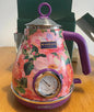 1.7L Retro Electric Kettle 1850W Home Boiling Kettle With Temperature Display Automatic Power Off 304 Stainless Steel Teapot