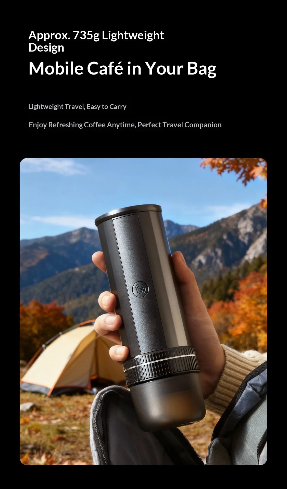Hero Italian Professional Edition Portable 58mm Espresso Coffee Machine Manual Extraction Maker for Home Cafe Barista Brewing
