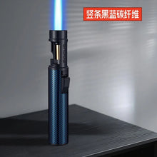 New Powerful Metal Gas Lighter Windproof Kitchen Cooking Torch Flame Jet Barbecue Smoking Accessories Cigar Lighters Men's Gift