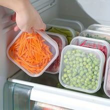 Freezer Meat Vegetable Storage Container BPA Free Food Grade Plastic Stackable Refrigerator Organizer Durable Food Storage Box