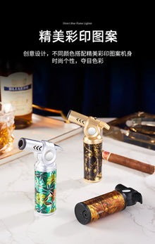 JOBON Metal Windproof Cigar Lighter Camping Kitchen BBQ Baking Tool Welding Gun Turbine Torch Lighters smoke accesoires