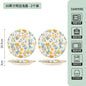 LingAo-Japanese Country Style Ceramic Tableware Set of Plates and Bowls with Underglaze Colors