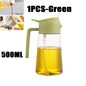 Multi-functional Kitchen Oil Bottle Spray Oil Pouring Two-in-one Food-grade Material Is Not Easy To Damage 500ML Large Capacity