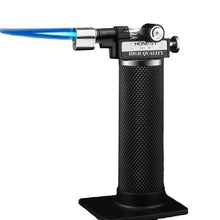 HONEST Double Flame Welding Gun Gas Torch Lighter Safety Lock Switch Jet Fire Open Fire Switching BBQ Kitchen Cigar Lighters