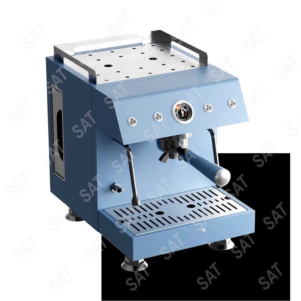 -For Electric Stainless Steel Eco-Friendly Espresso Coffee Maker 20 Bars High Pressure Pump Single Brewing Grinder*