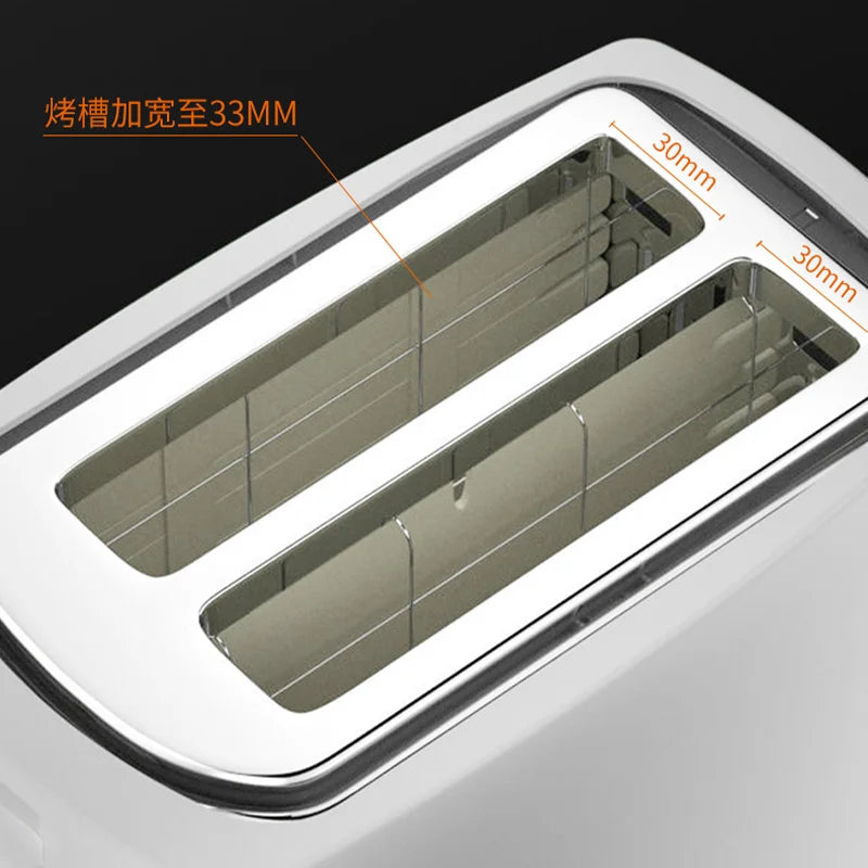 Wholesale Customization Classic Food Toast Waffles Breakfast Cooking 2 Slice Home Bread Oven Toaster