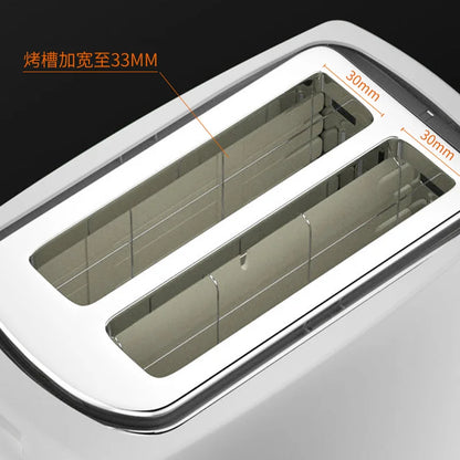 Wholesale Customization Classic Food Toast Waffles Breakfast Cooking 2 Slice Home Bread Oven Toaster