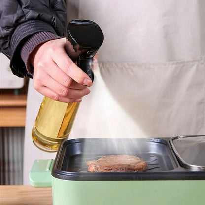 1Pc Air Pressure Oil Sprayer Bottle Kitchen Oil Control Bottle Bbq Olive Oil Sprayer,Clear Oil Spray Bottle