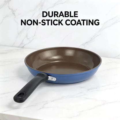 9.45 Inch Non-Stick Frying Pan, 24cm Kitchen Skillet for Steak, Eggs and Pancakes, Compatible with Induction & Gas Stove