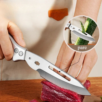 Multi-functional Kitchen scissors food grade stainless steel strong chicken bone scissors home chicken duck goose bone scissors