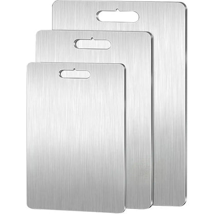 304 Stainless Steel Cutting Board Kitchen Household And Panel Mildew-proof Cutting Board Stainless Steel Cutting Board