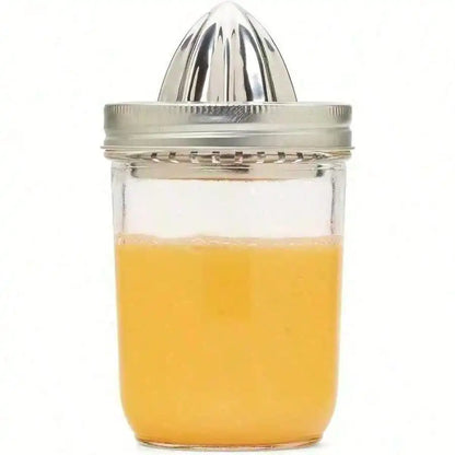 1 Stainless Steel Citrus Juicer – Efficiently Extracts Juice from Lemons, Oranges, and Other Citrus Fruits