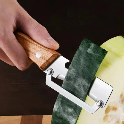 2026 Wooden Multi Functional Vegetable Peeler With Ergonomic Handle For Peeling And Slicing Fruits And Vegetables Durable Smooth