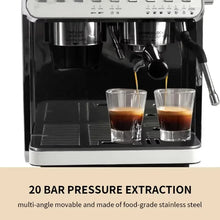 oo-Espresso Coffee Maker 20Bar Double Boilers Dual Pumps Italian Coffee Machine Automatic Coffee Machine With Grinder